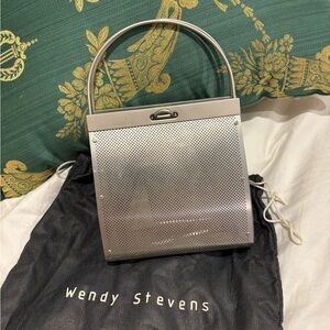 Wendy Stevens stainless steel handbag one of a kind